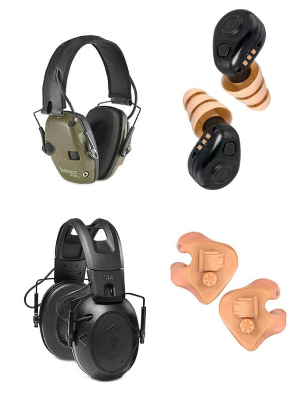 different types of hearing protection