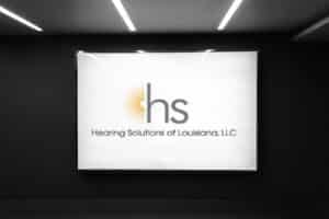 white screen on a black background